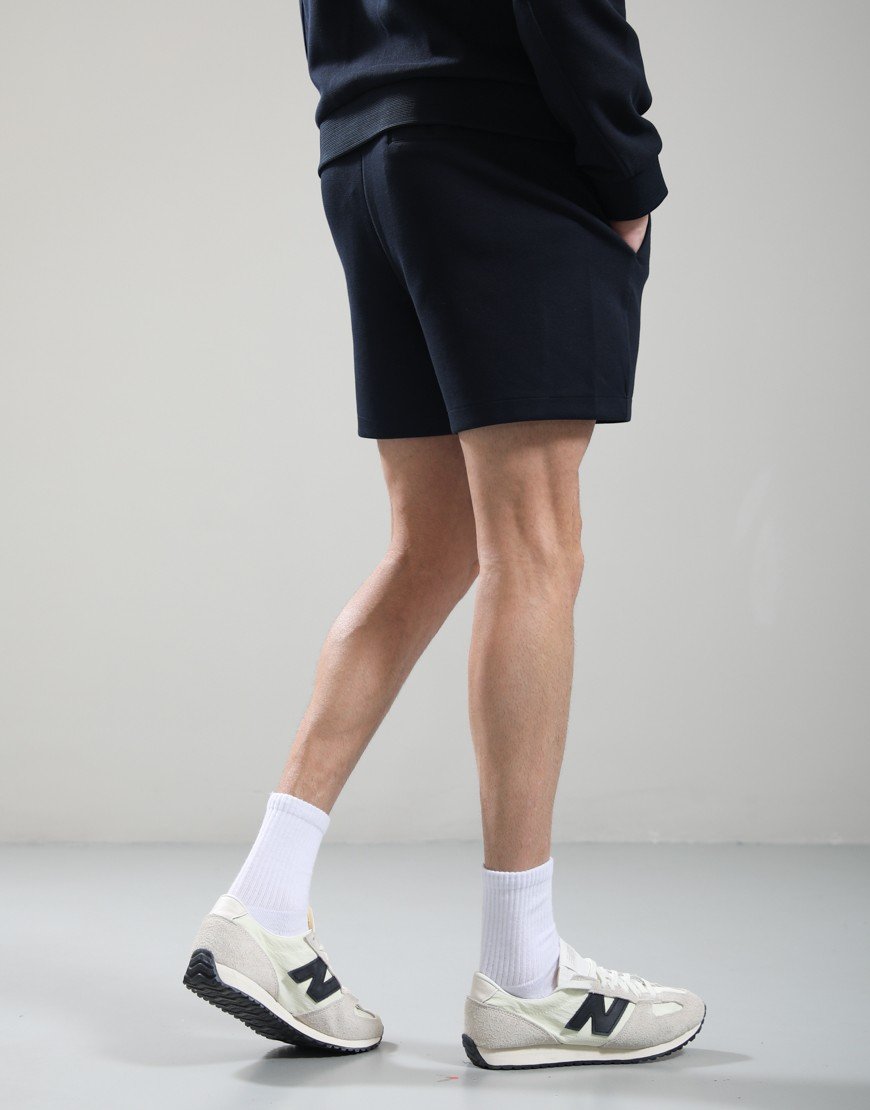 Lyle & Scott Pique Track Shorts Dark Navy