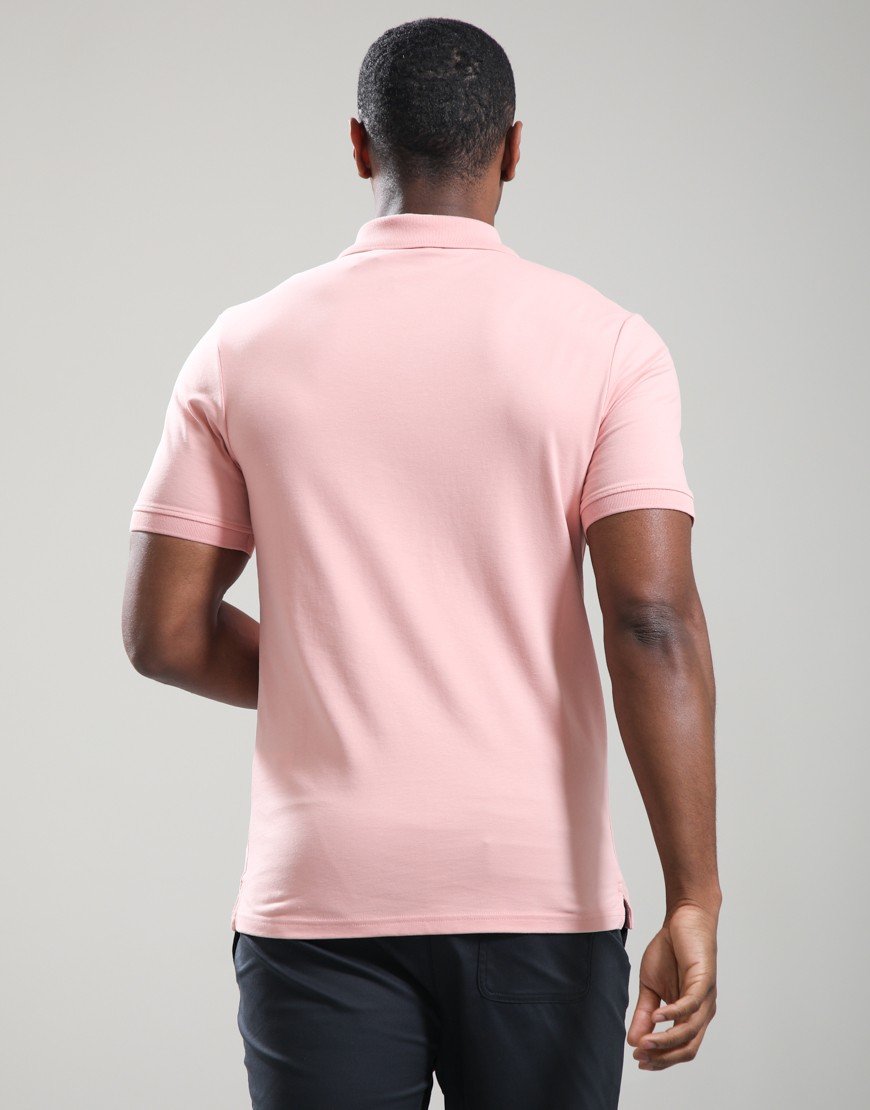 Lyle & Scott Plain Polo Shirt Pink Grapefruit