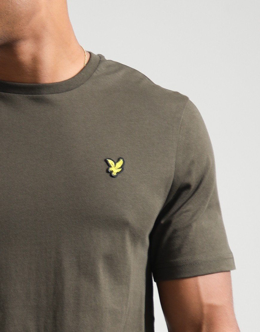 Lyle & Scott Plain T-Shirt Olive
