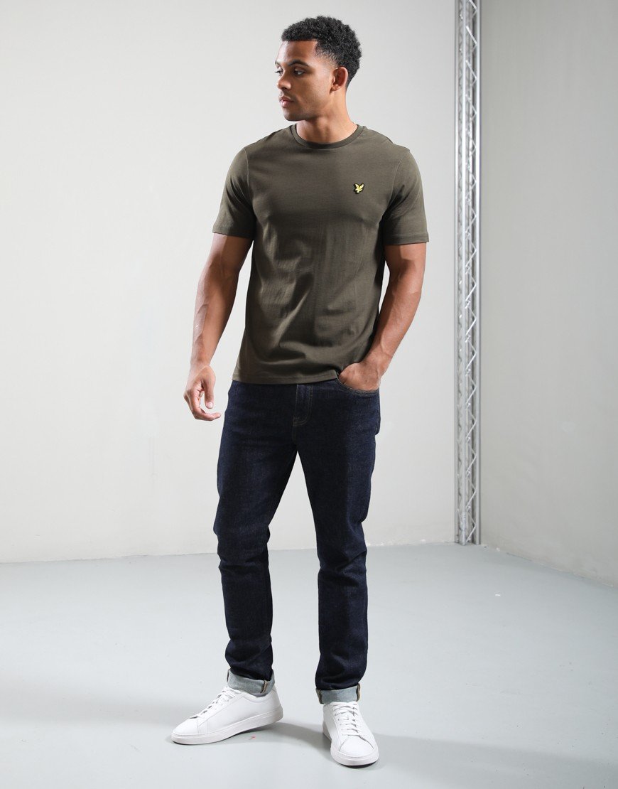 Lyle & Scott Plain T-Shirt Olive