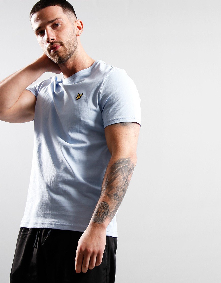 Lyle & Scott Plain T-shirt Light Blue