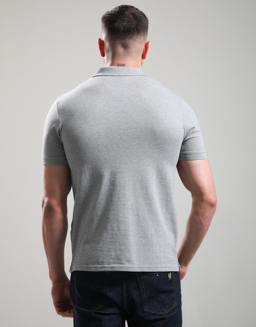 Lyle & Scott Polo Shirt Mid Grey Marl