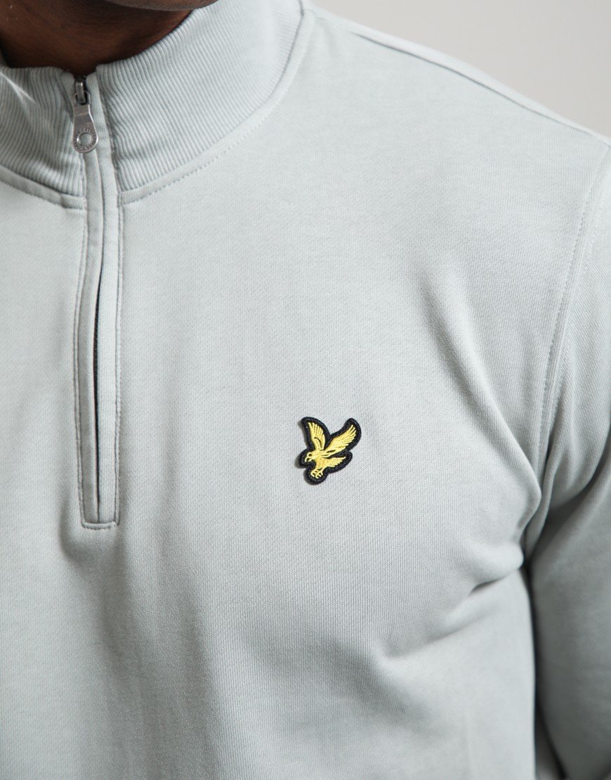 Lyle & Scott Everyday 1/4 Zip Sweat Nickel Grey