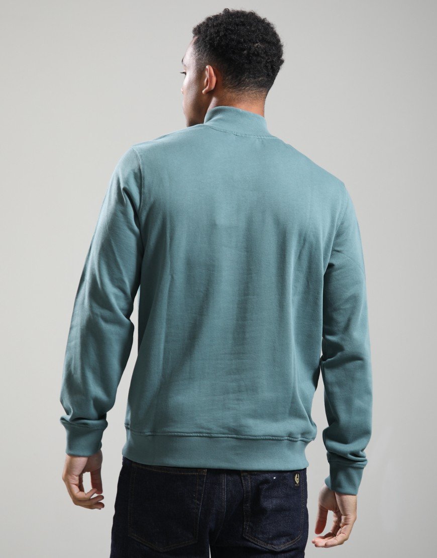 Lyle & Scott Everyday 1/4 Zip Sweat Silver Pine
