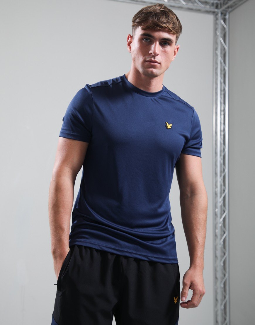 Lyle & Scott Set In T-Shirt Midnight Blue