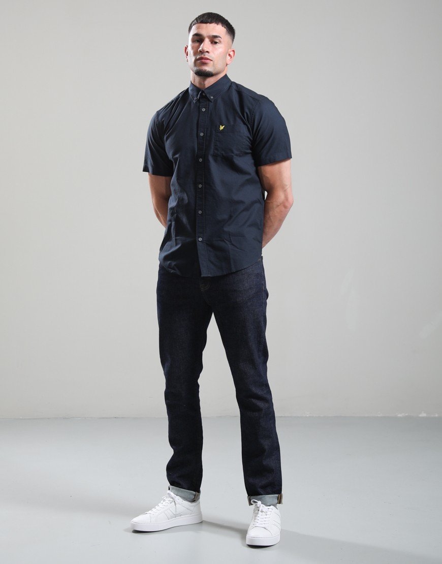 Lyle & Scott Oxford Shirt Dark Navy