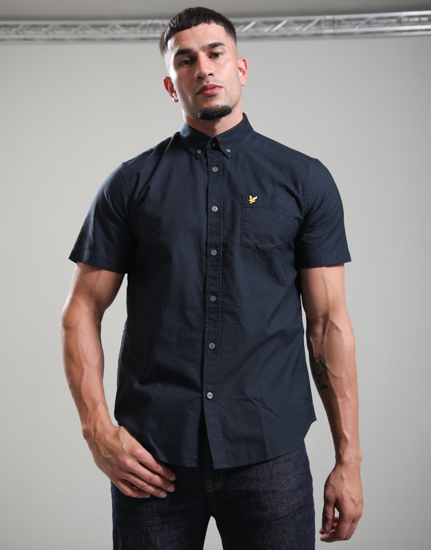 Lyle & Scott Oxford Shirt Dark Navy