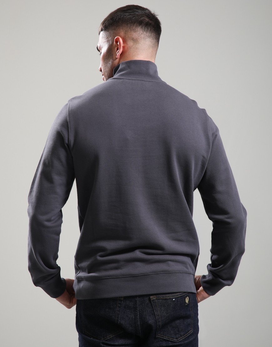 Lyle & Scott Superfine 1/4 Zip Sweat Iron