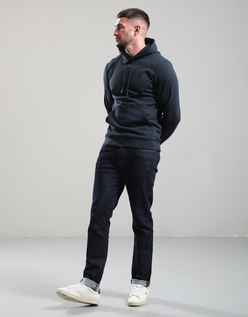 Lyle & Scott Superfine Hoodie Dark Navy