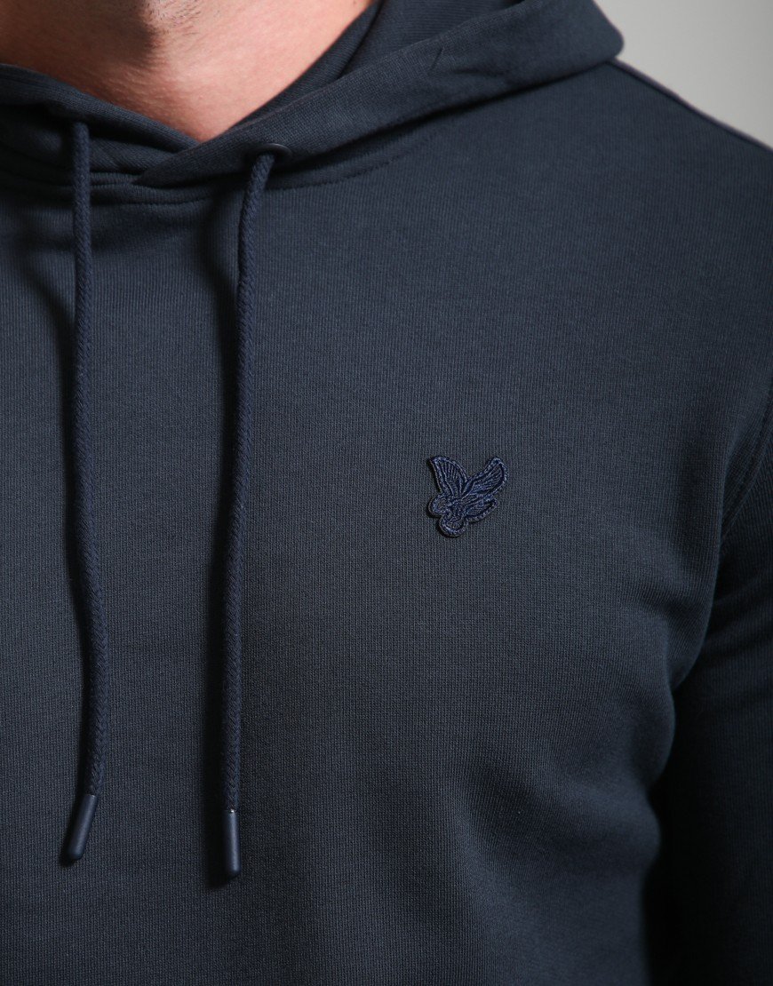 Lyle & Scott Superfine Hoodie Dark Navy
