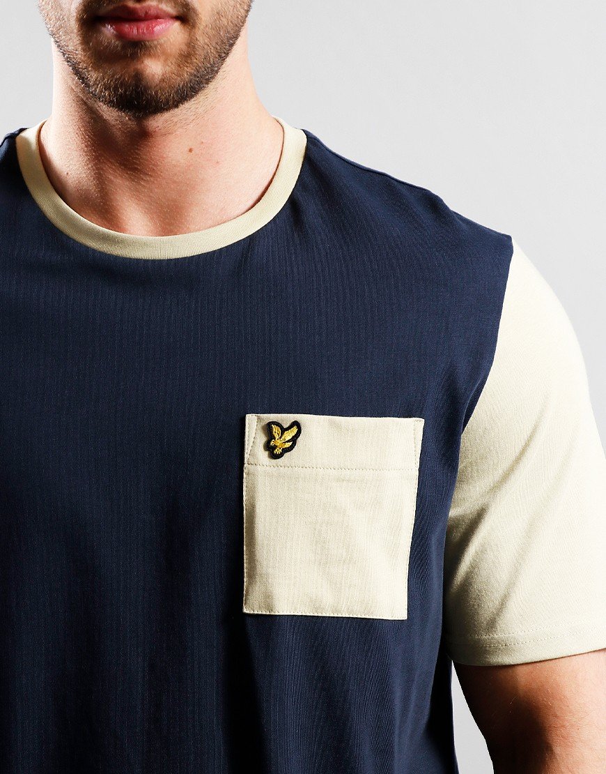 Lyle & Scott Contrast T-shirt Dark Navy