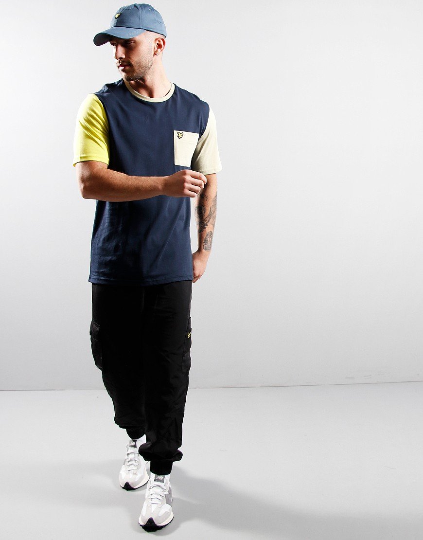 Lyle & Scott Contrast T-shirt Dark Navy