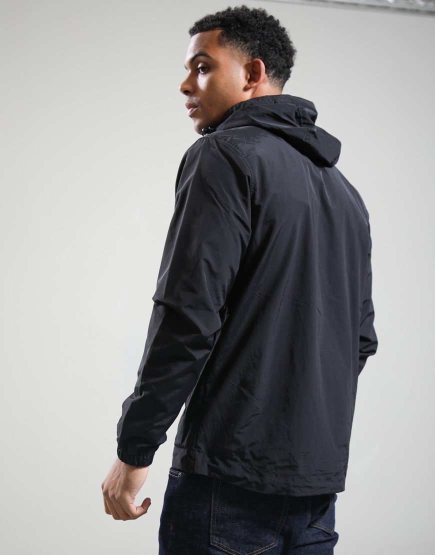 Lyle & Scott Taped Zip Hooded Jacket Jet Black