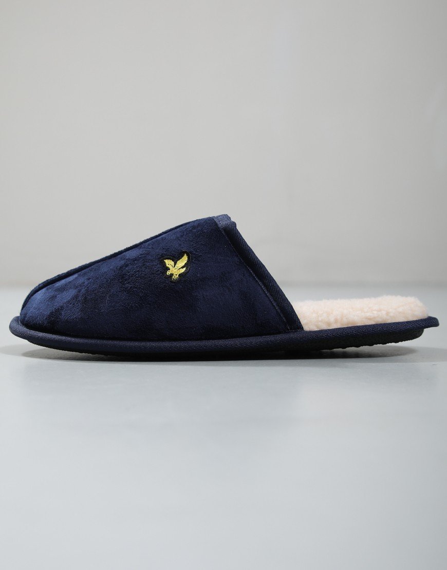 Lyle & Scott Tarquinn Slippers Peacoat