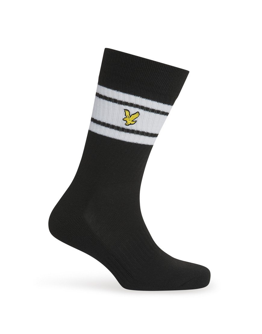 Lyle & Scott Ackley 4 Pack Socks Black