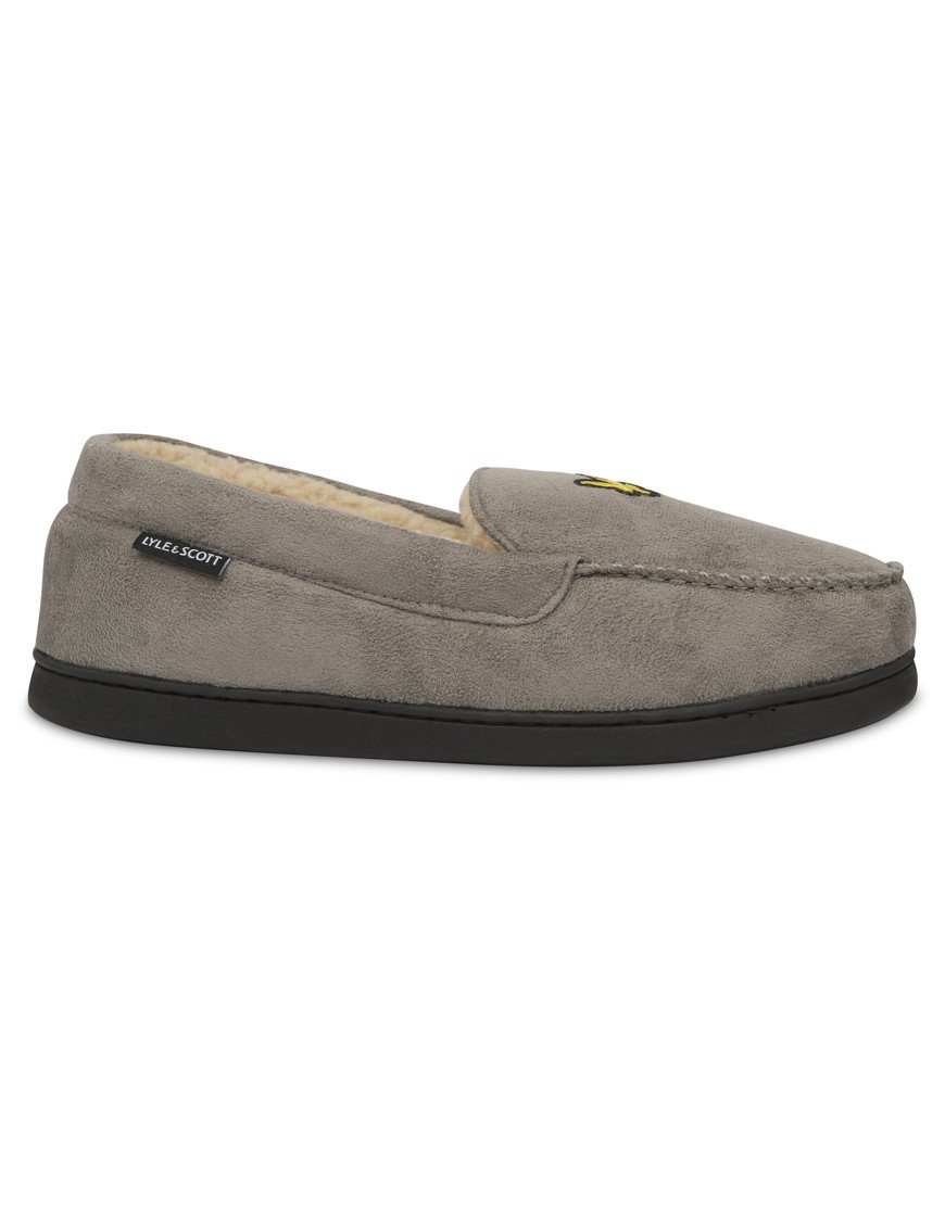 Lyle & Scott Aspen Slippers FR Grey