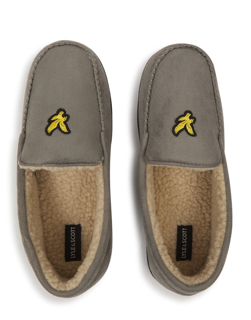 Lyle & Scott Aspen Slippers FR Grey