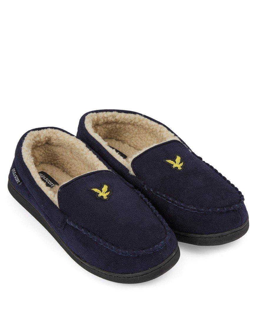 Lyle & Scott Aspen Slippers Peacoat