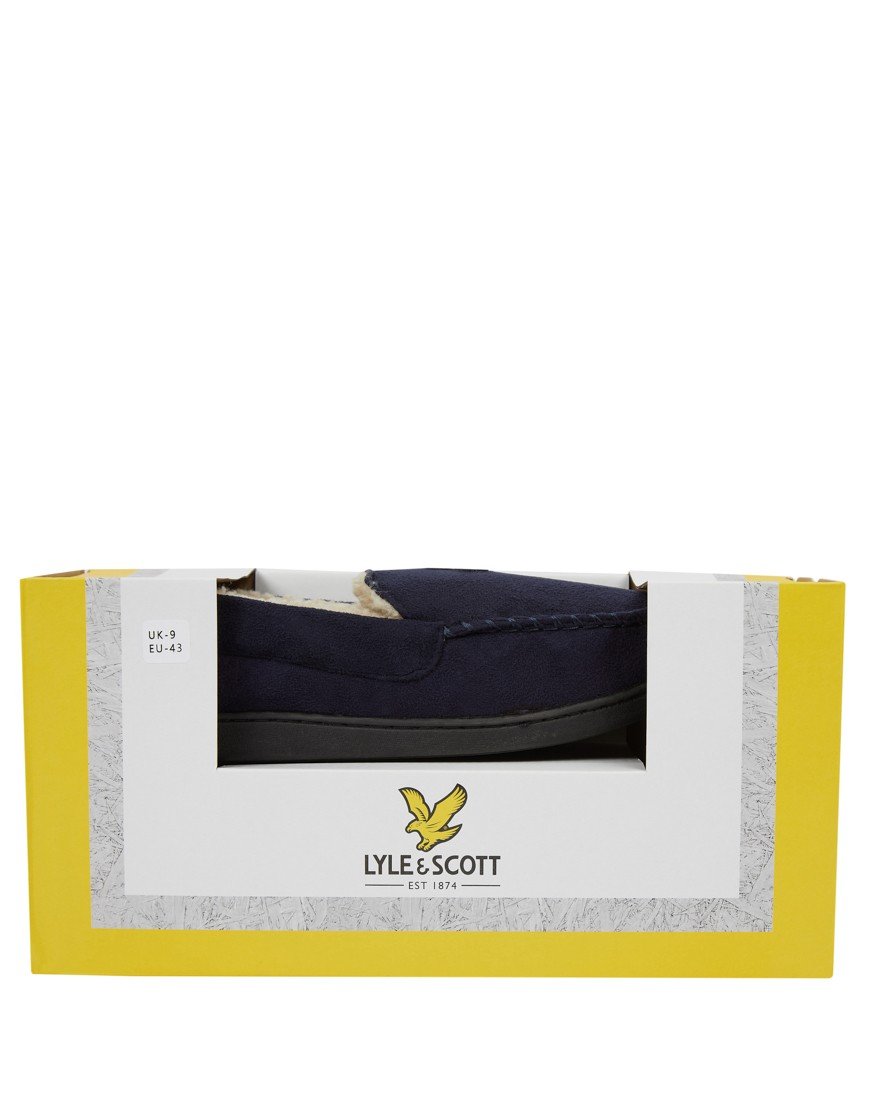 Lyle & Scott Aspen Slippers Peacoat