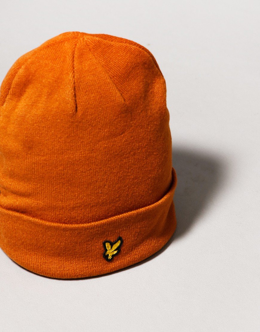 Lyle \u0026 Scott Beanie Caramel - Terraces 