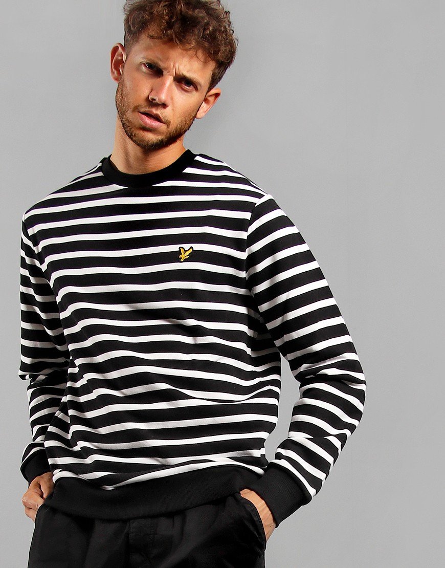 lyle and scott white sweatshirt