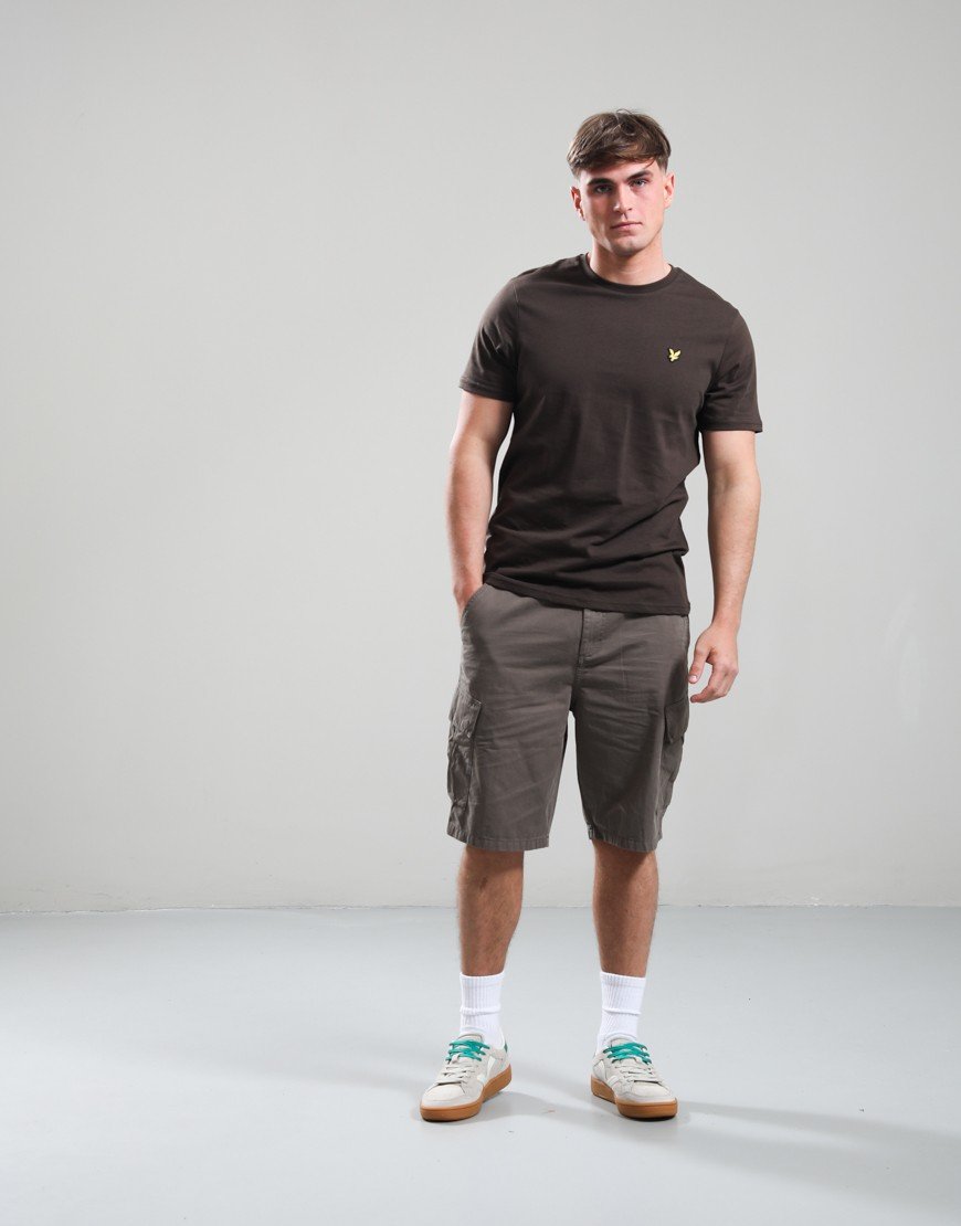 Lyle & Scott Cargo Shorts Khaki Ash