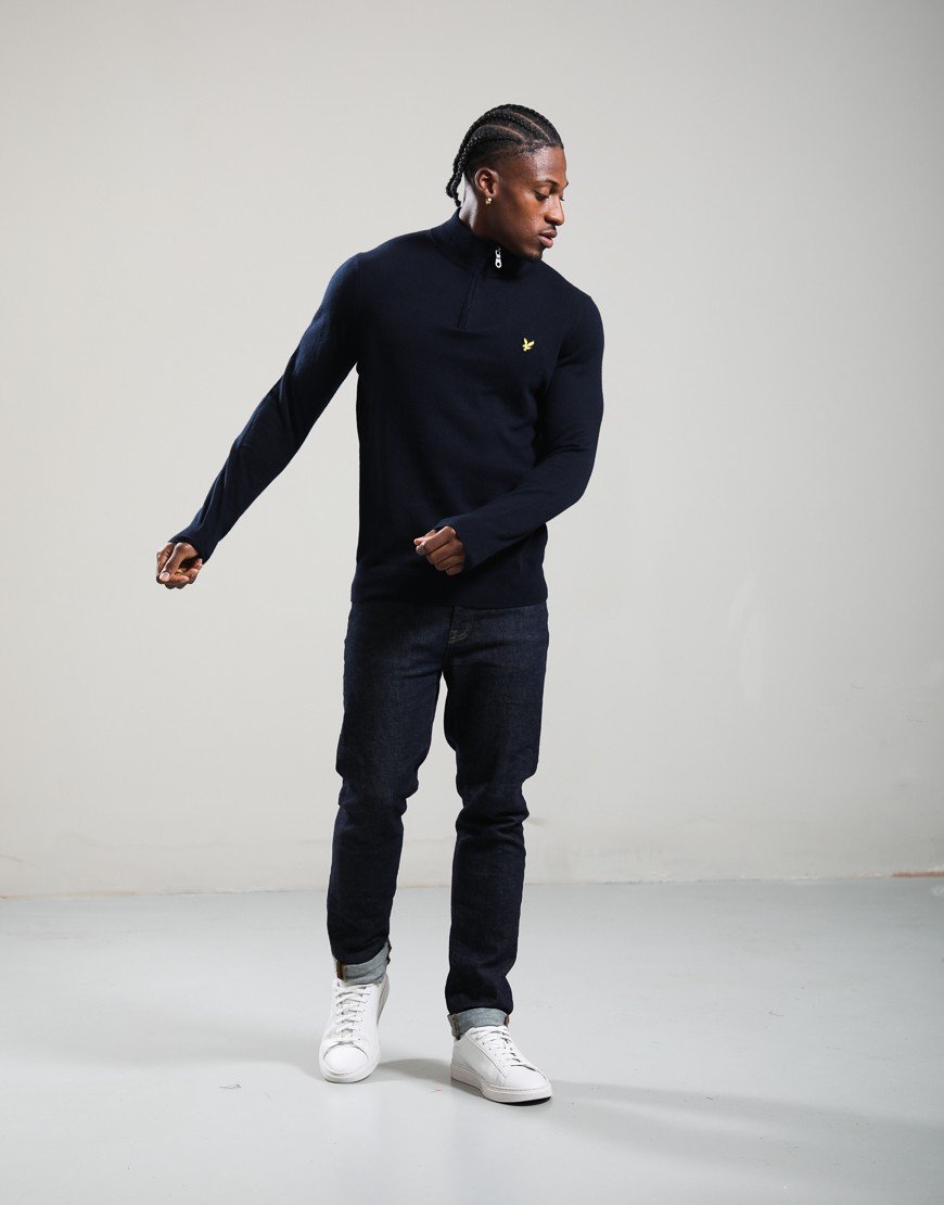 Lyle & Scott Cord Harrington Jacket Darkest Green