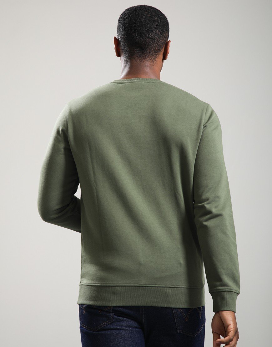 Lyle & Scott Crew Neck Sweatshirt Journey Olive