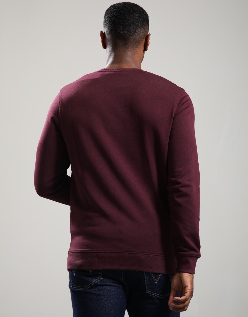 Lyle & Scott Crew Sweat Burgundy