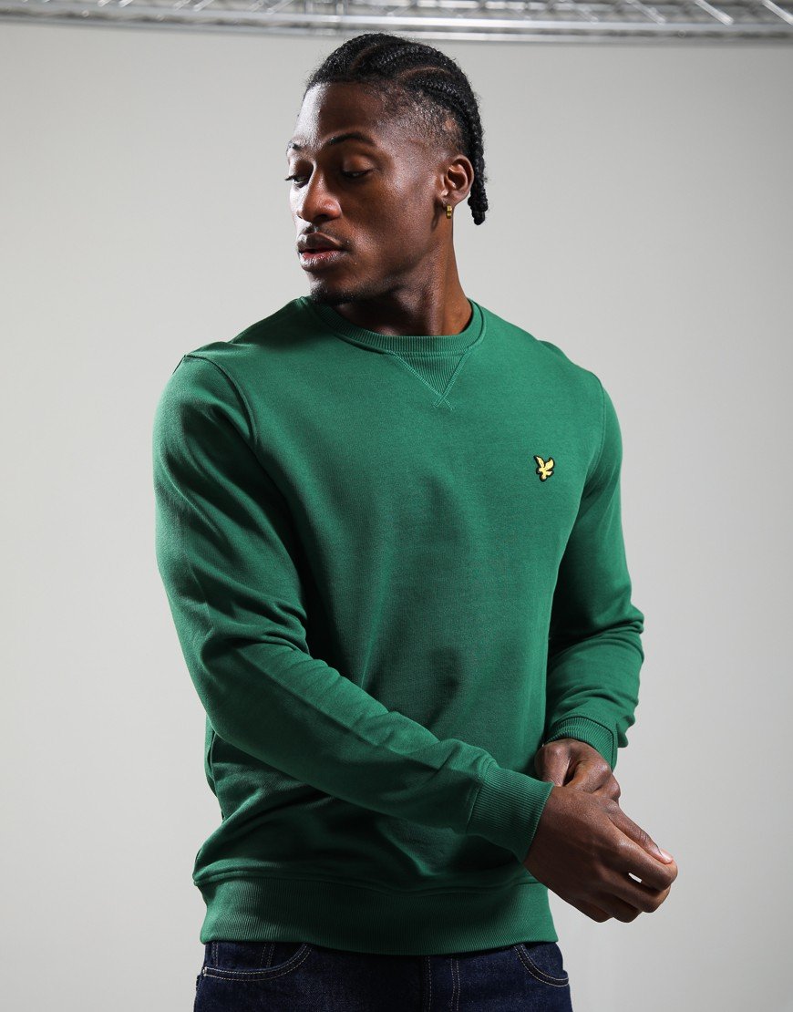 Lyle & Scott Crew Sweat Clover Green