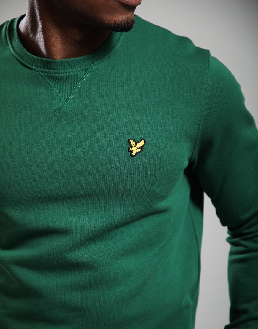 Lyle & Scott Crew Sweat Clover Green