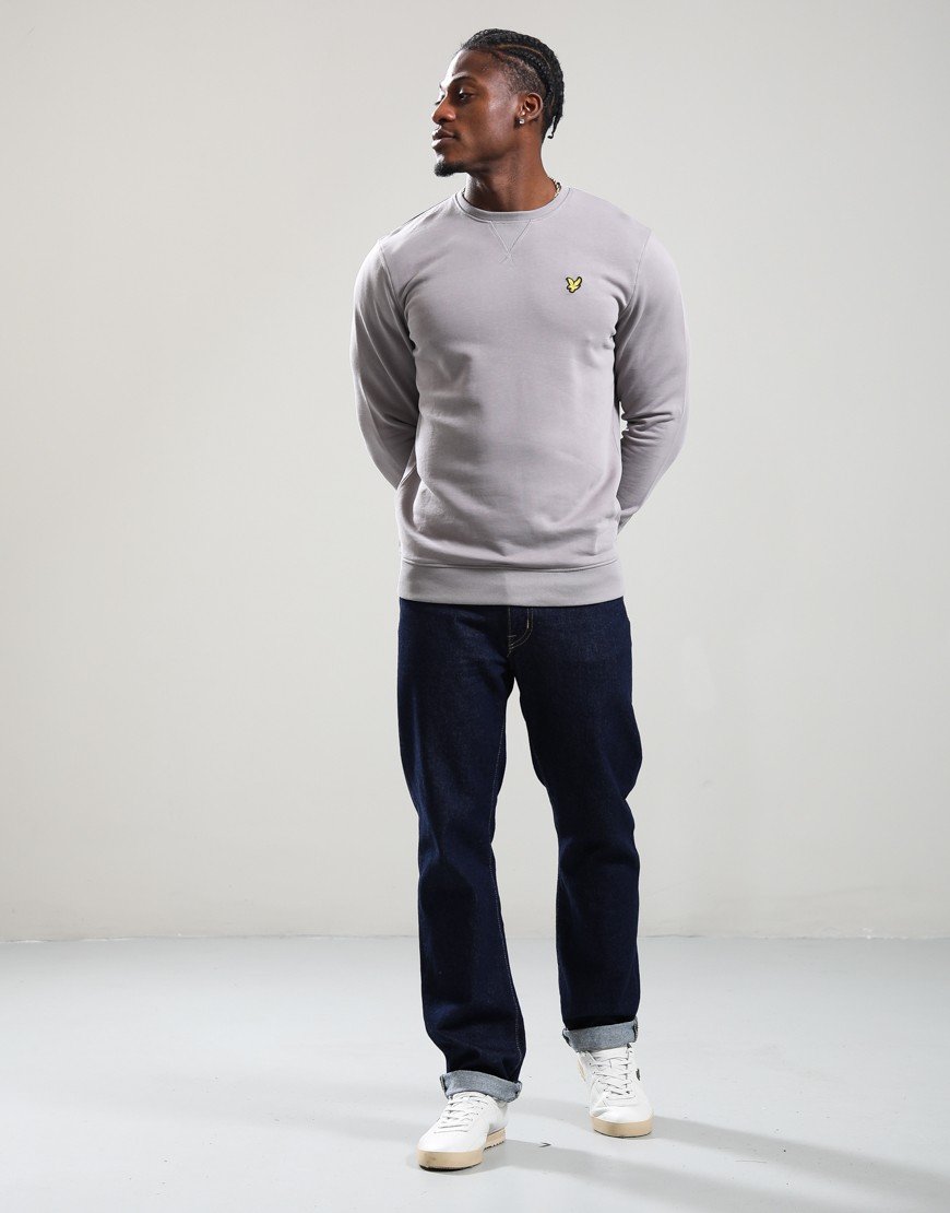 Lyle & Scott Crew Sweat Gull Grey Lyle & Scott Crew Sweat Gull Grey