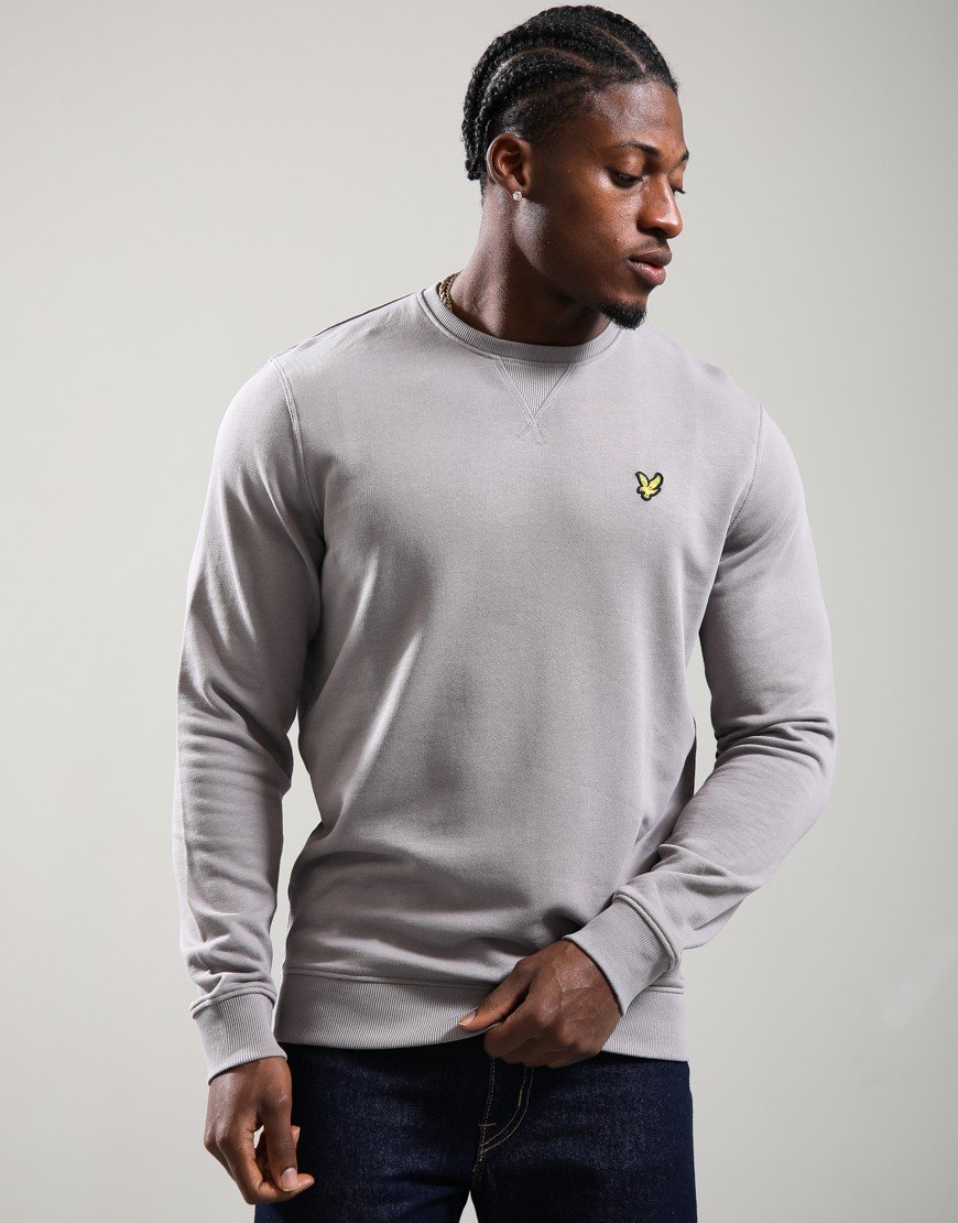 Lyle & Scott Crew Sweat Gull Grey Lyle & Scott Crew Sweat Gull Grey