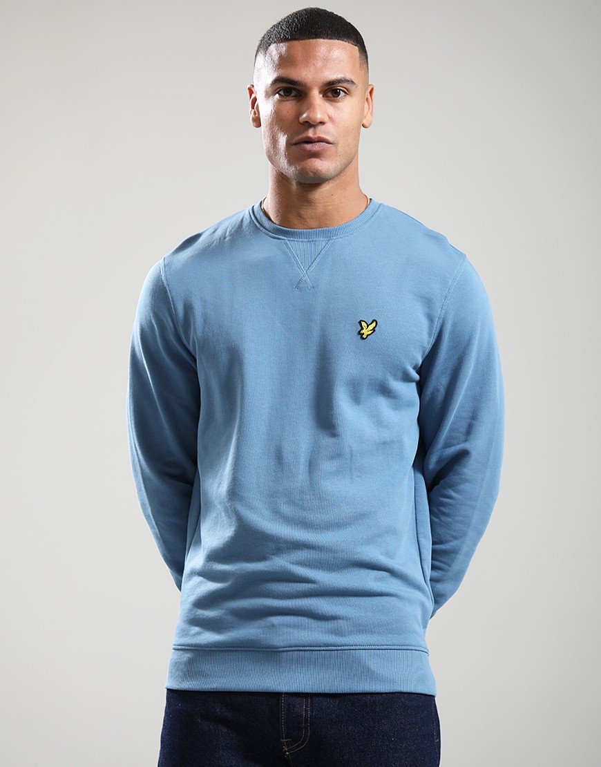 Lyle & Scott Crew Sweat Ocean Sky