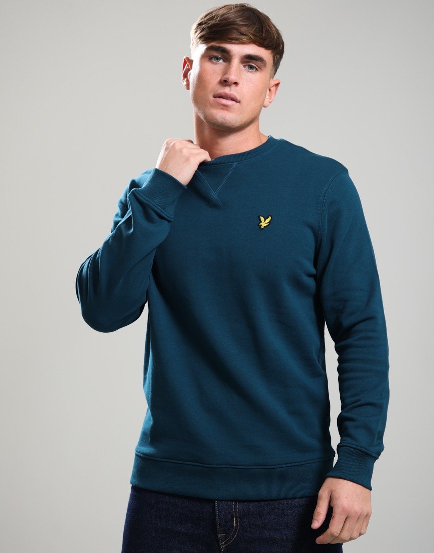 Lyle & Scott Crew Sweat Rich Teal