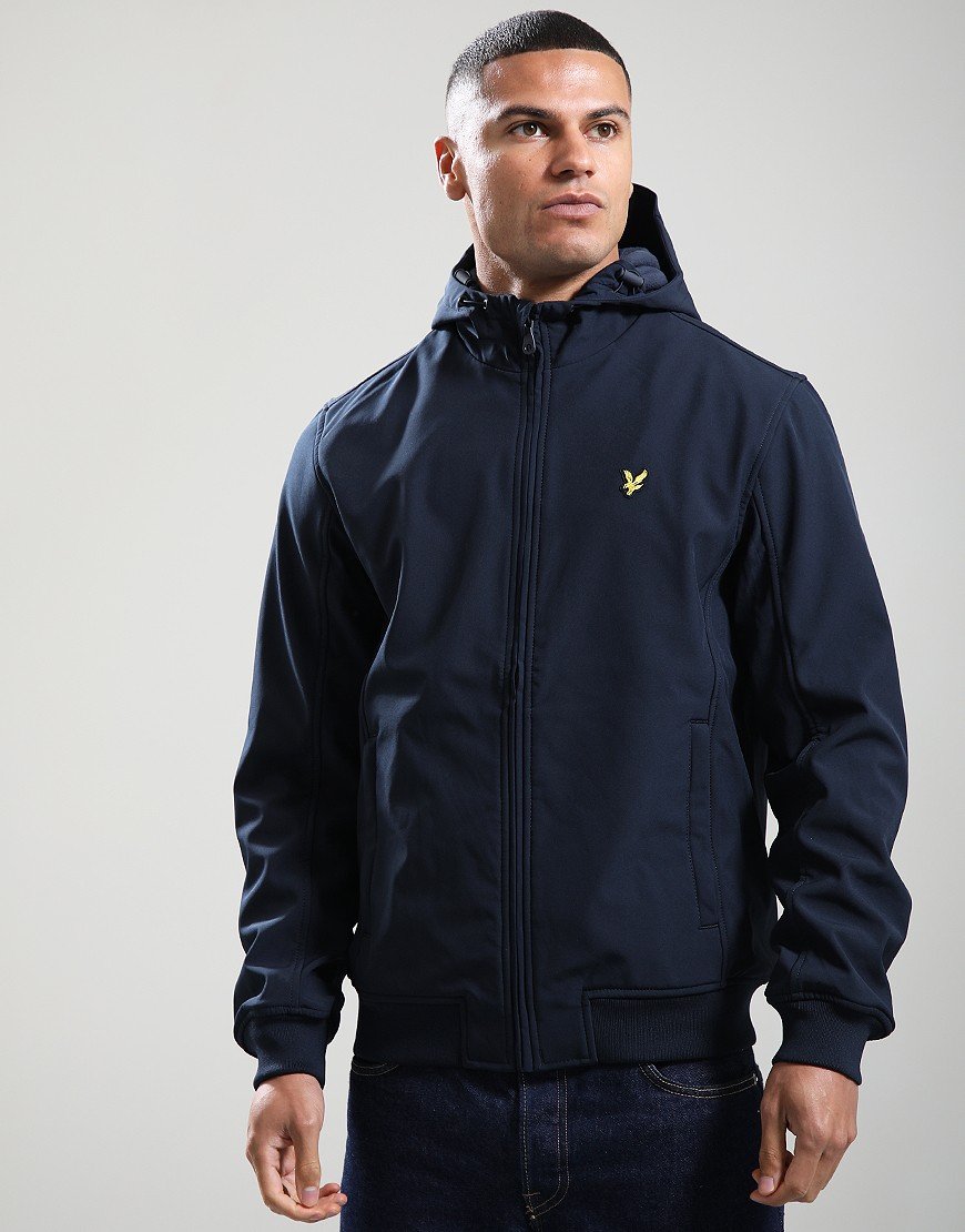 Lyle & Scott Fleeceback Softshell Jacket Dark Navy