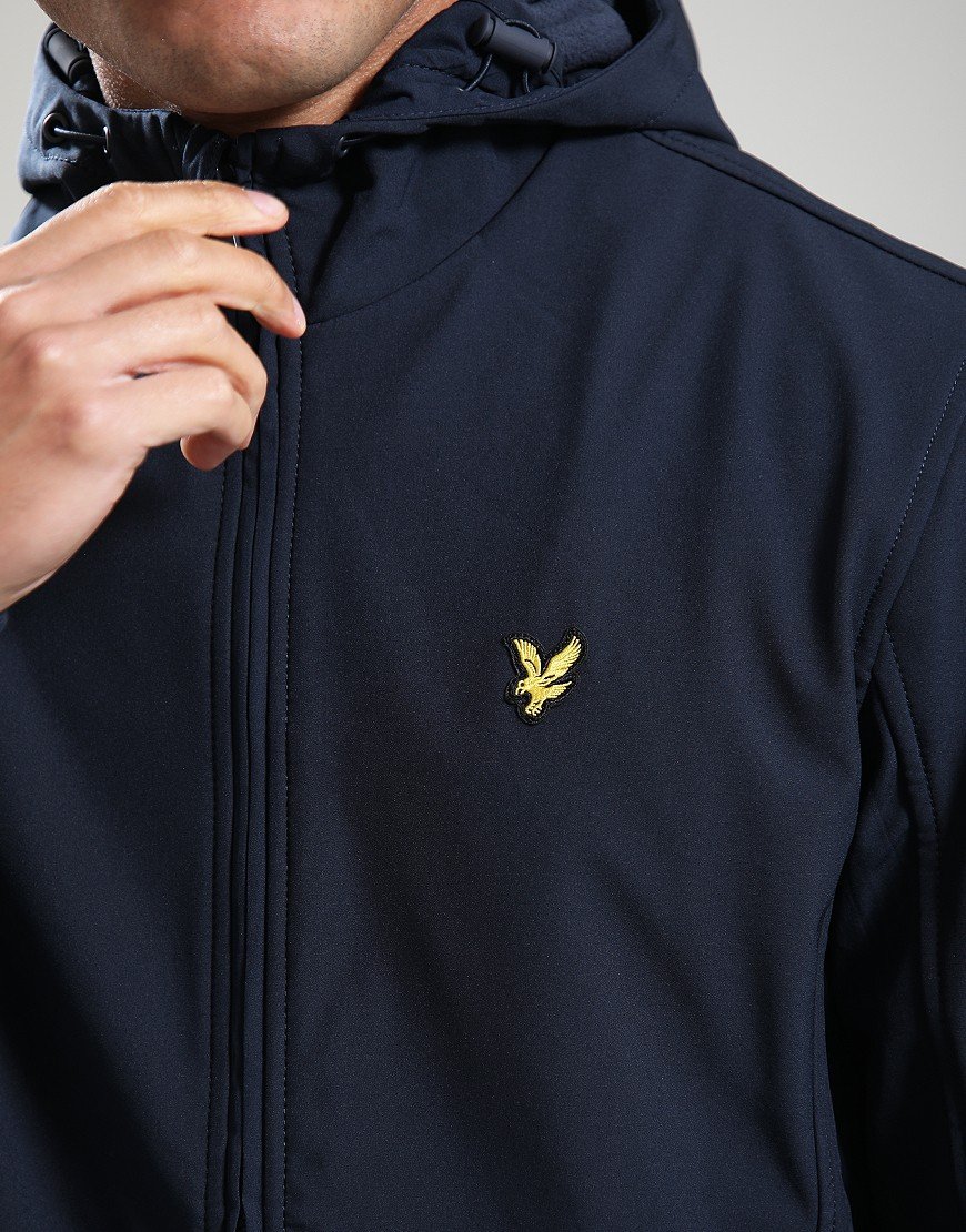 Lyle & Scott Fleeceback Softshell Jacket Dark Navy