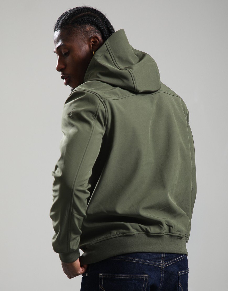 Lyle & Scott Fleeceback Softshell Jacket True Olive