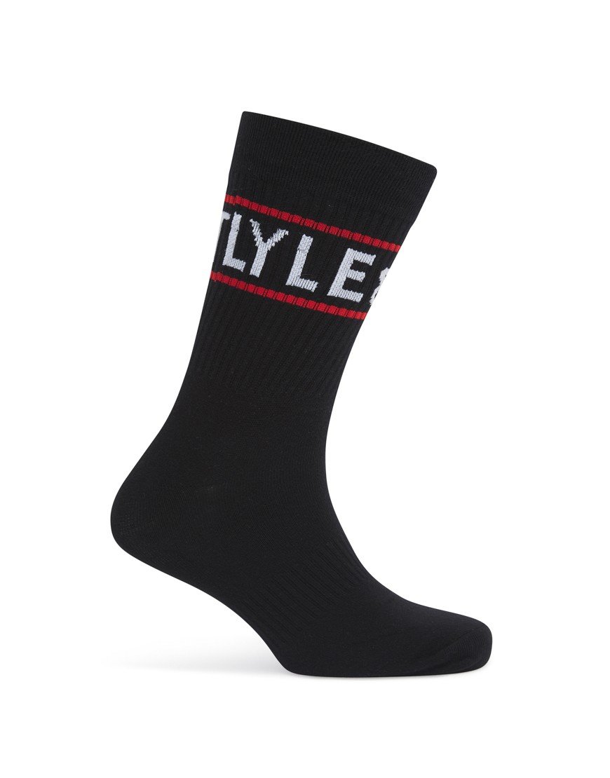 Lyle & Scott Glencoe 3 Pack Socks Black