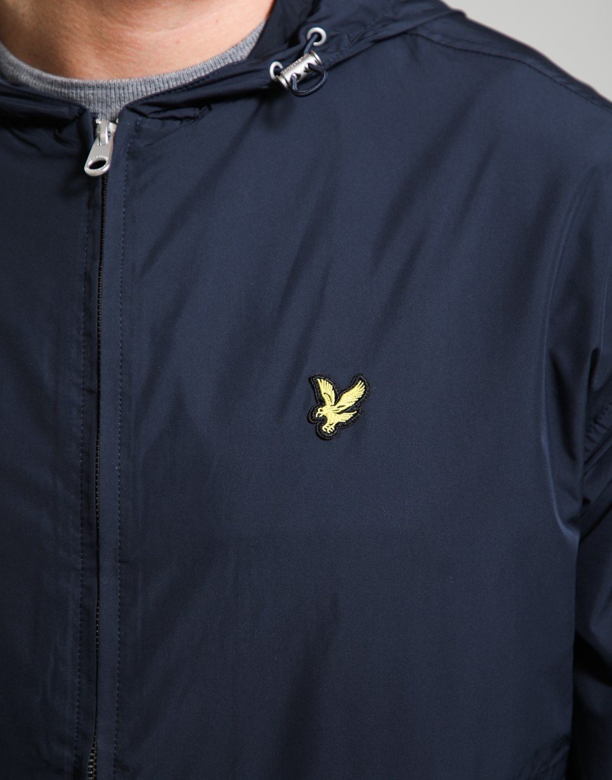 Lyle & Scott Hooded Utility Jacket Dark Navy