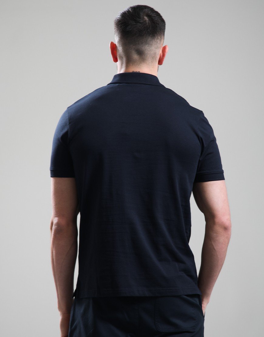 Lyle & Scott Jersey Polo Shirt Dark Navy