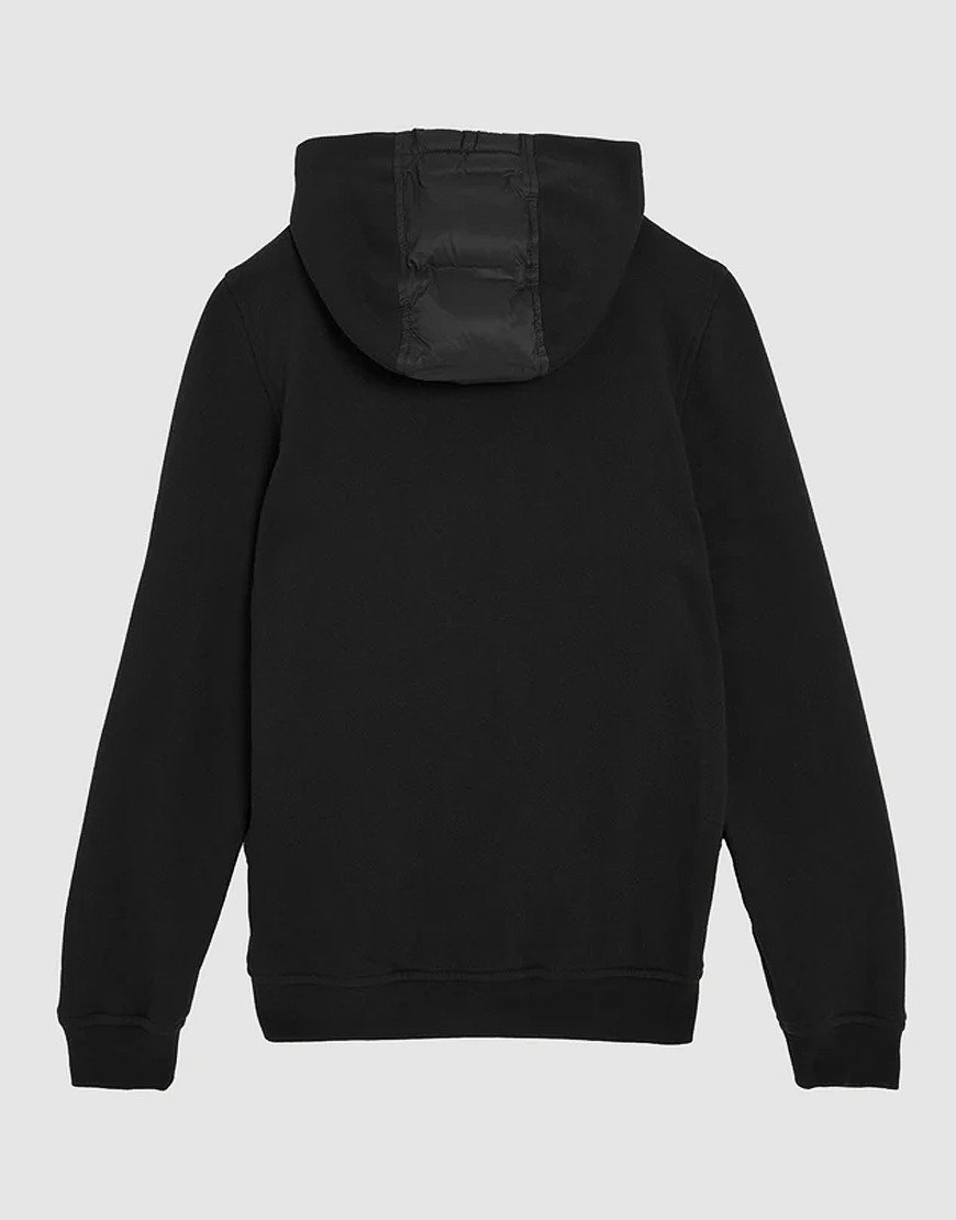 Lyle & Scott Junior Hybrid Hoodie Jet Black
