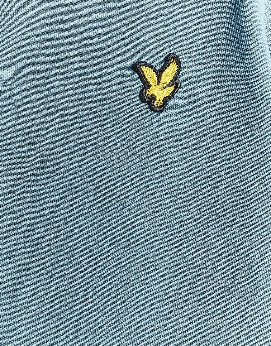 Lyle & Scott Junior Plain Long Sleeve T-Shirt Ocean Sky