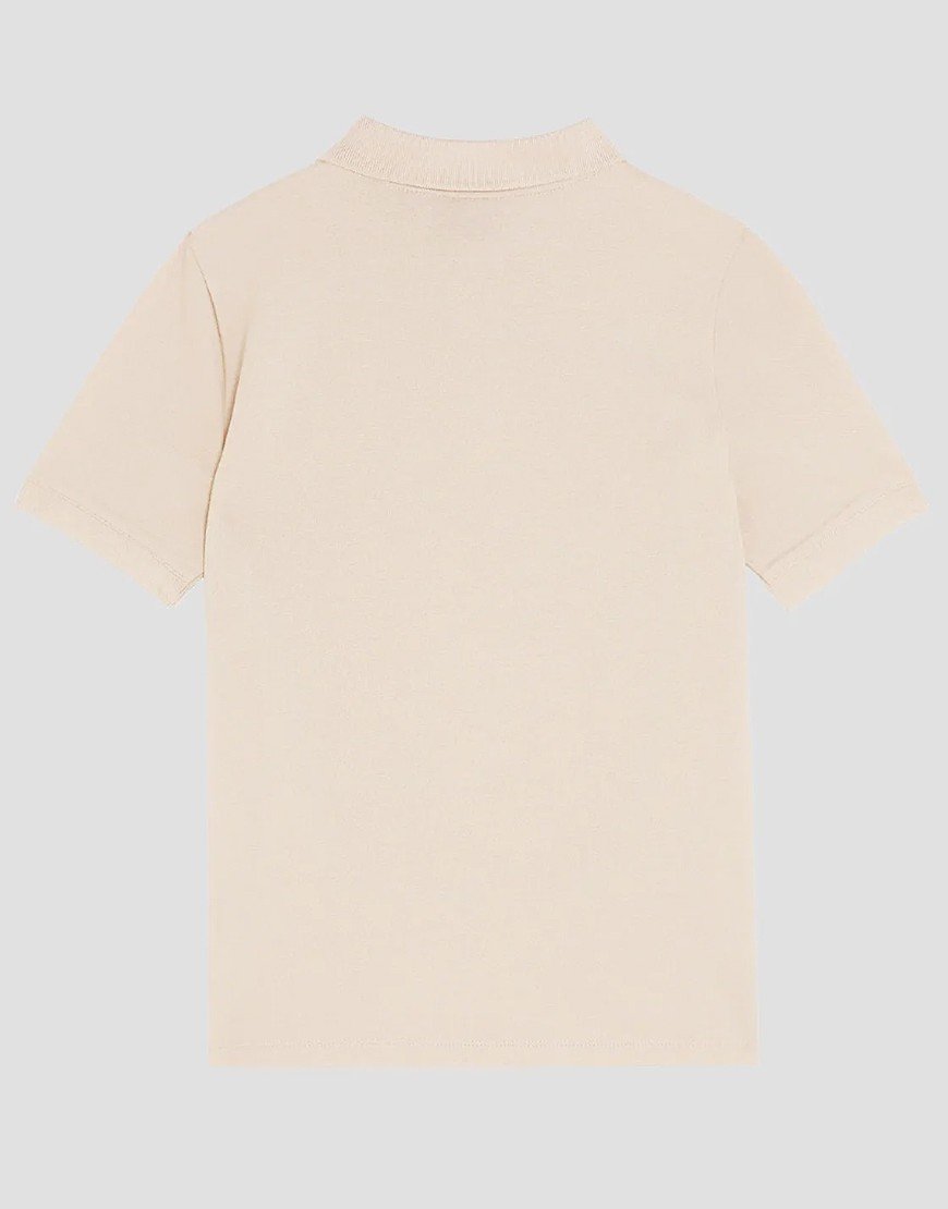 Lyle & Scott Junior Plain Polo Shirt Putty