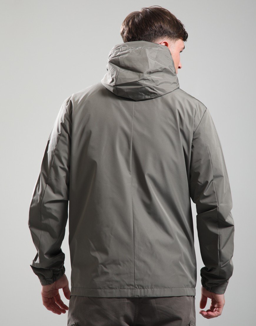 Lyle & Scott Lightweight Hooded Jacket Khaki Ash