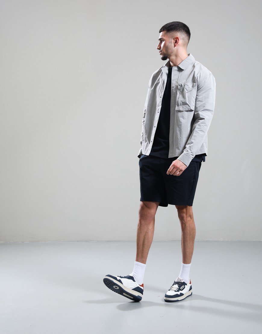 Lyle & Scott Lightweight Ripstop Overshirt Cold Grey