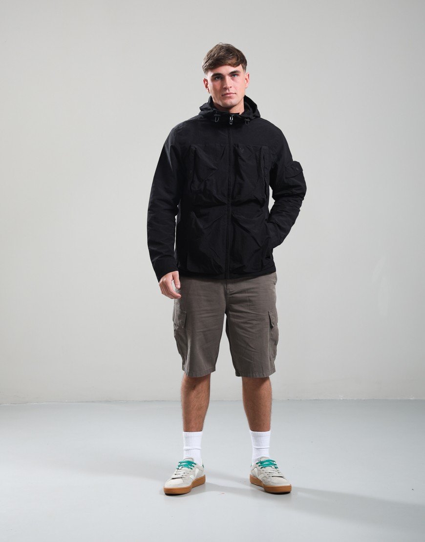Lyle & Scott Lightweight Ripstop Windcheater Jacket Jet Black