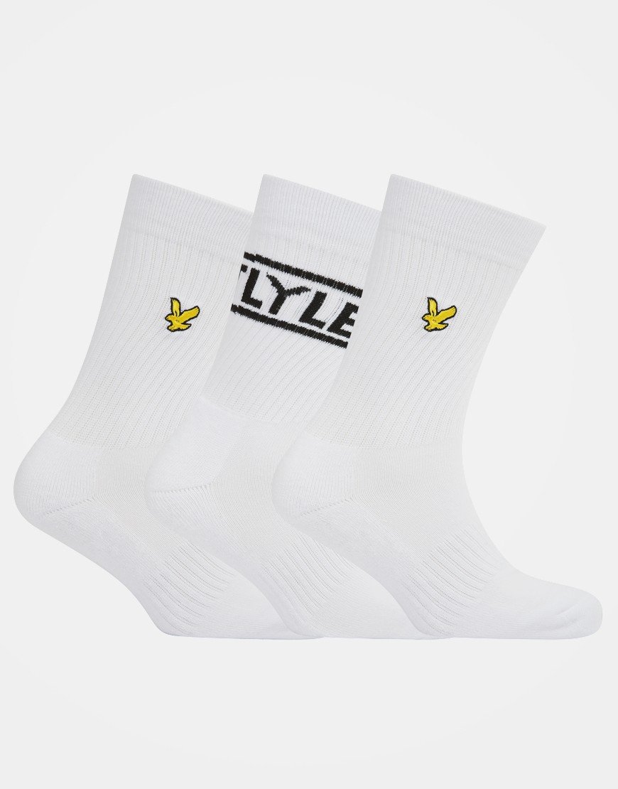 Lyle & Scott OShea Socks White