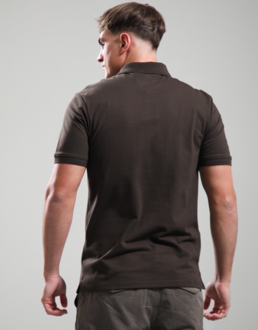 Lyle & Scott Plain Polo Shirt Ebony