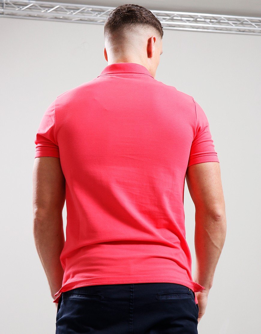 Lyle & Scott Plain Polo Shirt Electric Pink